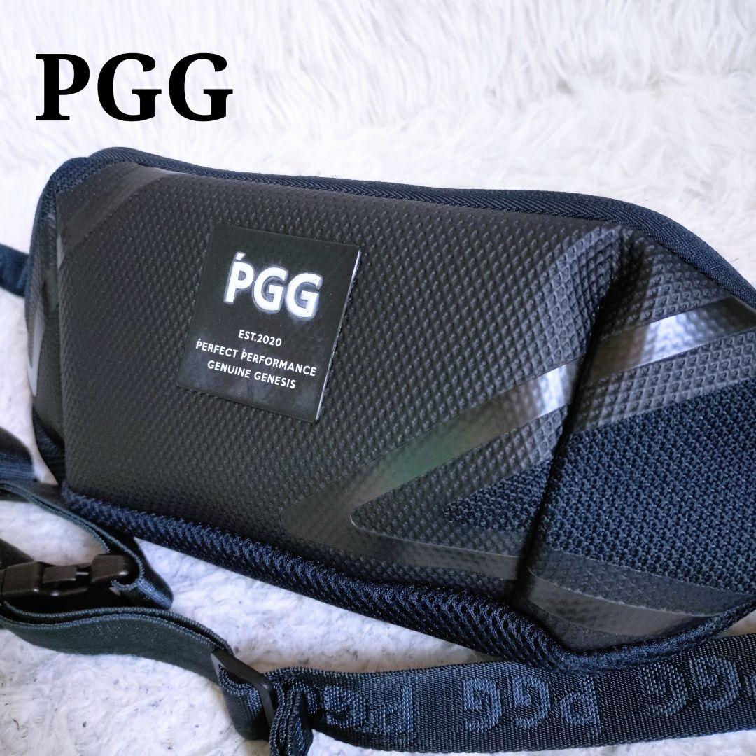 PGG ウエストバッグ ボディバッグ ブラック 未使用級