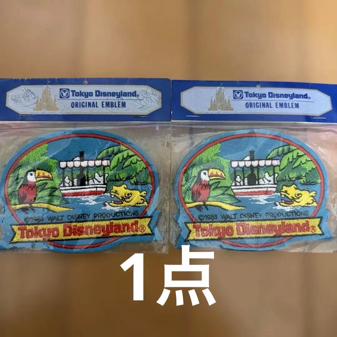 東京ディズニーランド　エンブレム　1983年開演