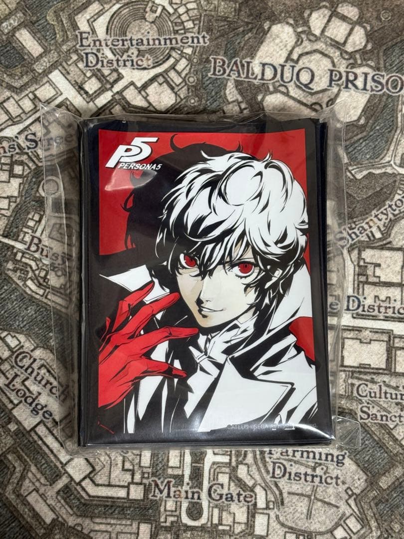 ペルソナ5 雨宮蓮 ジョーカー　スリーブ　しろくろフェス限定