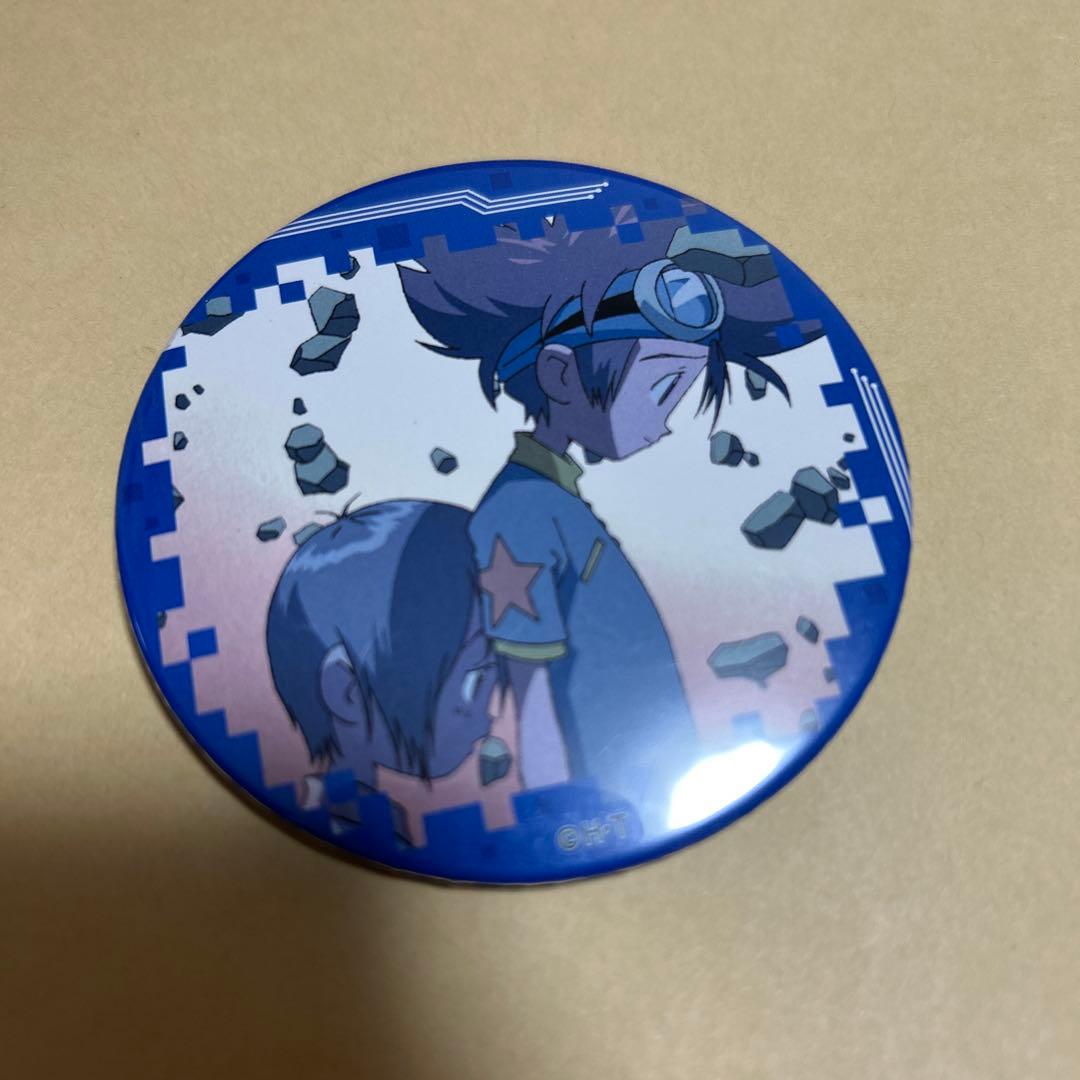 デジモン　L B缶バッジ