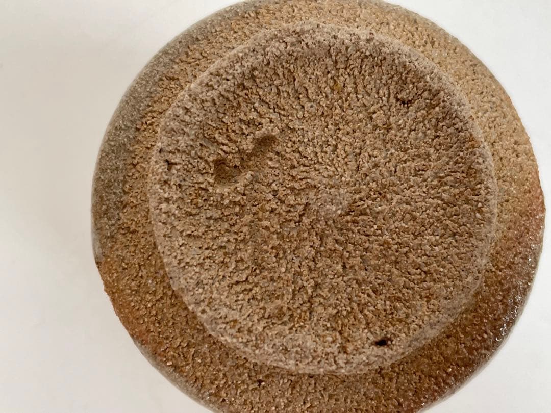 陶芸家　西岡小十　朝鮮唐津　ぐい呑　酒器　酒盃　共箱　古唐津