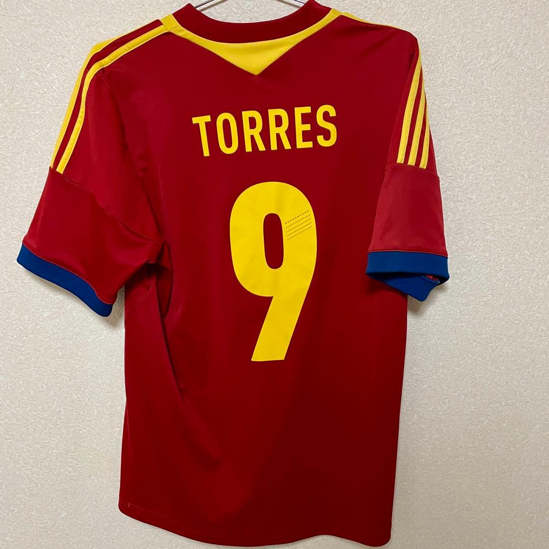 【正規品】スペイン代表 13/14 コンフェデ杯 トーレス ユニフォーム L