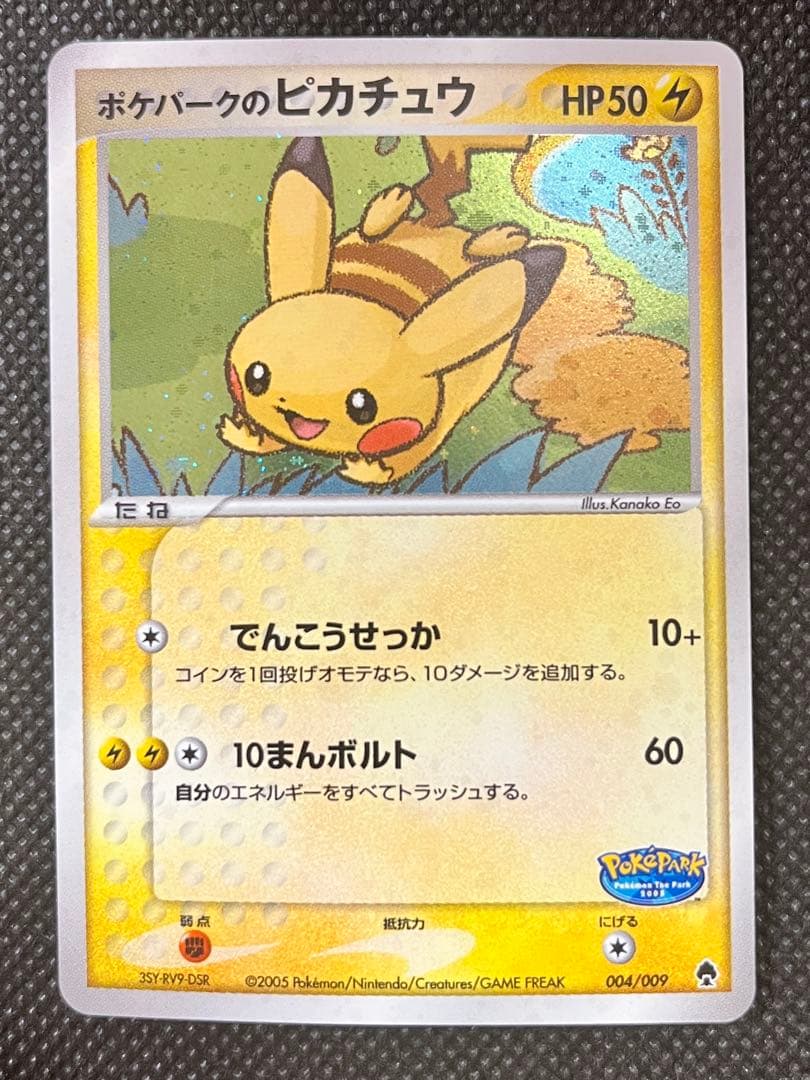 ポケパークのピカチュウ 004/009