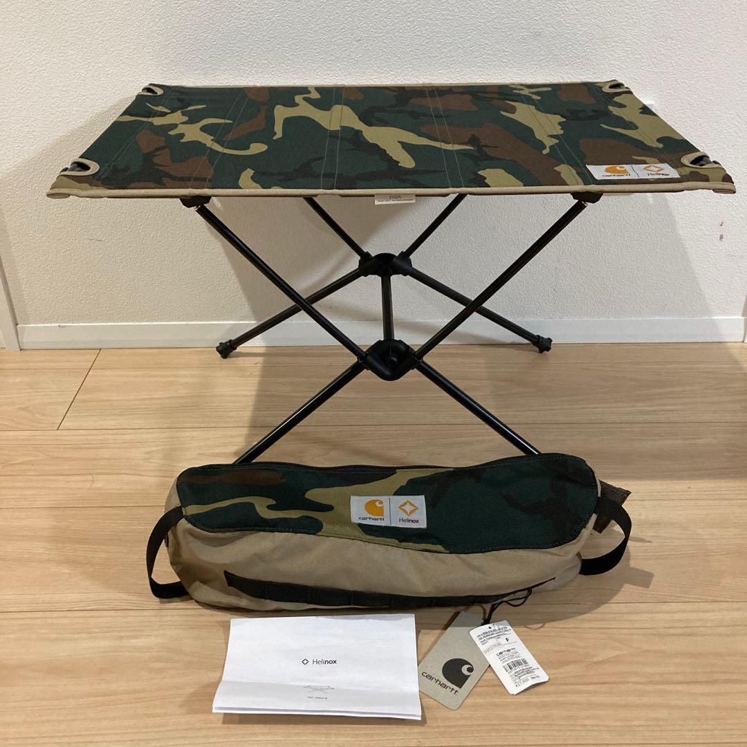 Carhartt Helinox 迷彩 テーブル　カーハート　ヘリノックス