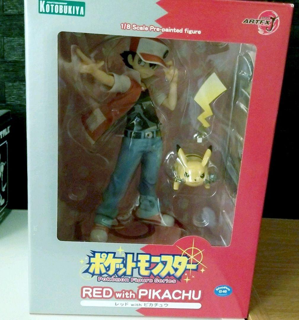 コトブキヤ ポケットモンスター レッドwithピカチュウ フィギュア