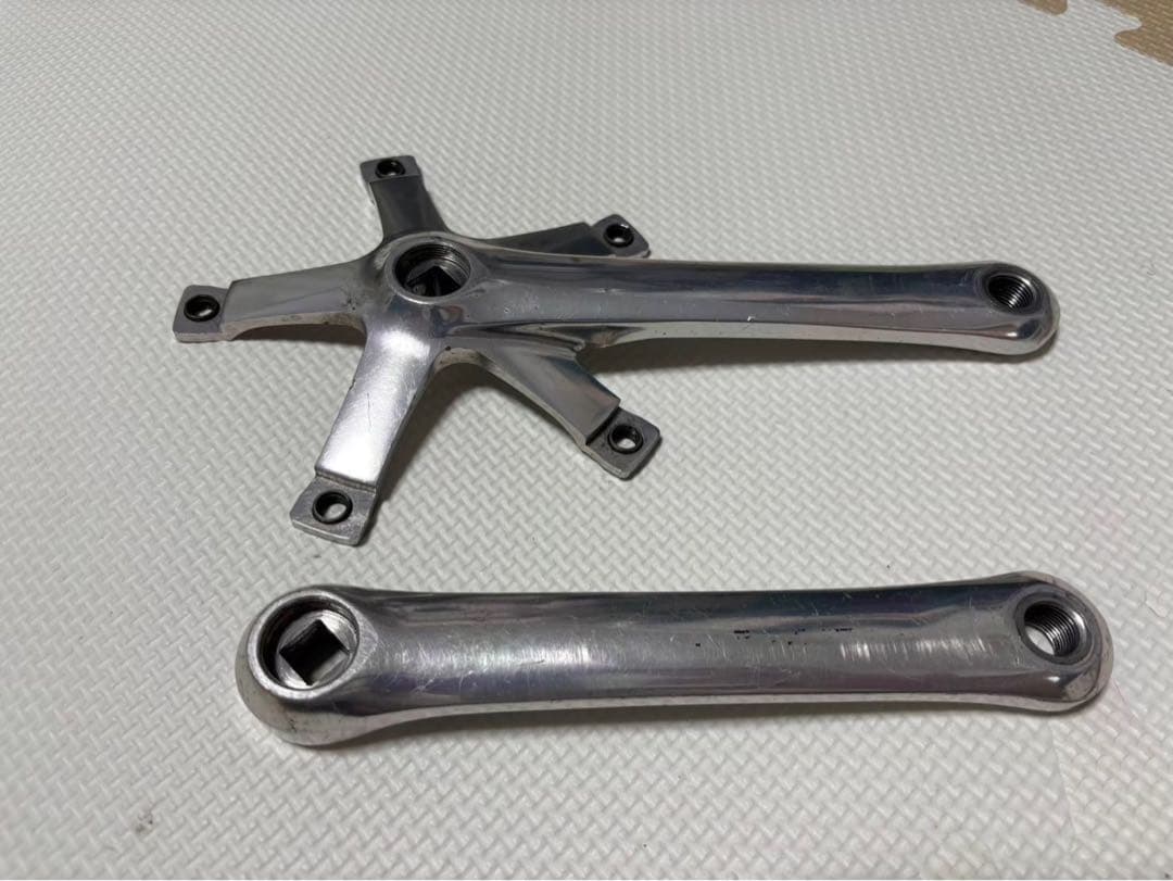 SHIMANO クランクセット シルバー 175 NJS ボルト付 #002