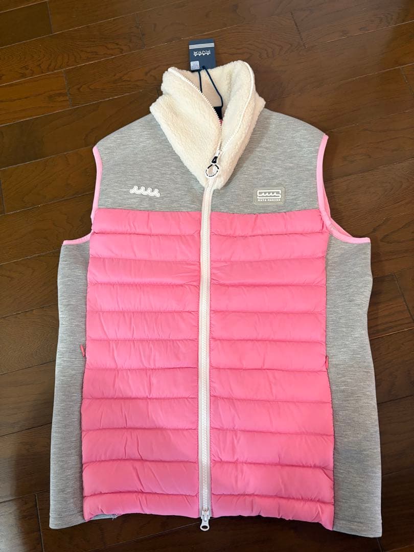 muta marineピンク/グレー キルティングセットアップ　サイズ5(M)