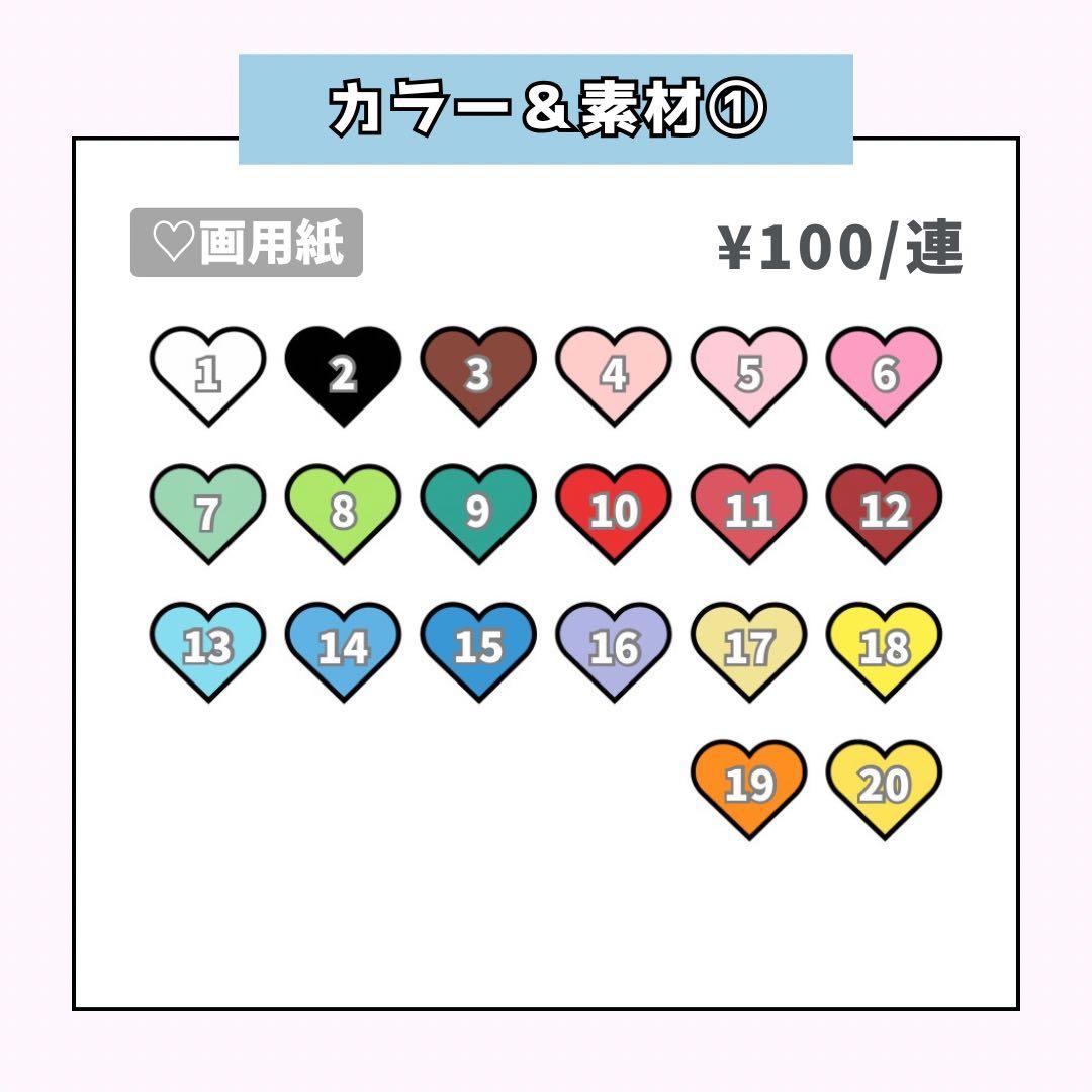 ♡ページ♡ネームボード うちわ文字 連結文字パネル オーダー