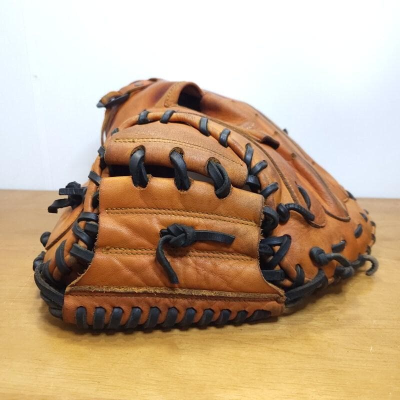 ハタケヤマ THシリーズ 北米ステアハイド使用 キャッチャーミット 軟式グローブ