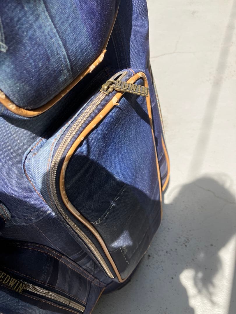 EDWINのデニム風キャディバッグ