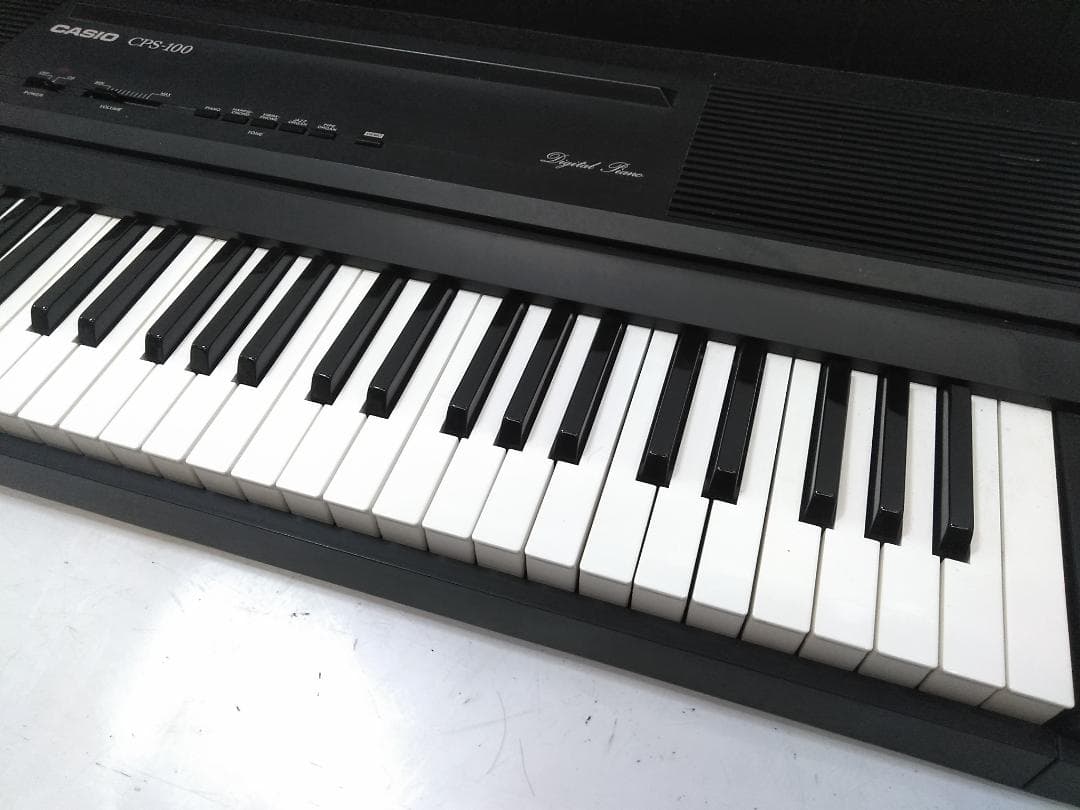 カシオ 電子ピアノ キーボード スピーカー内蔵 CPS-100 61鍵盤 △