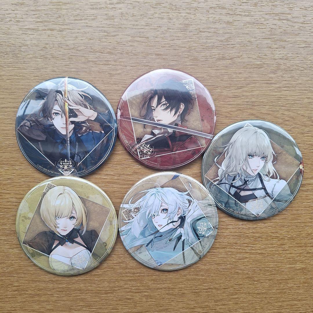 終ヴィル 当選品 缶バッジ