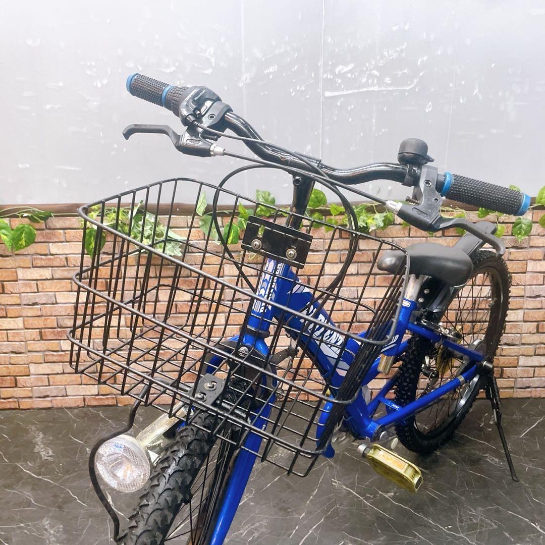 【24】子供用自転車 子供車 PARTENZA ブルー 22インチ