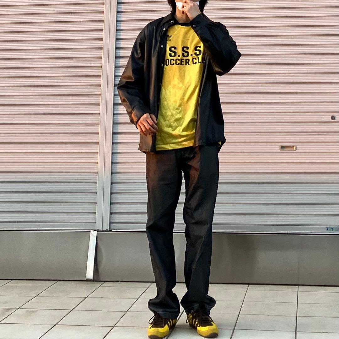 adidas デサント製　希少　ゲームシャツ ロンT