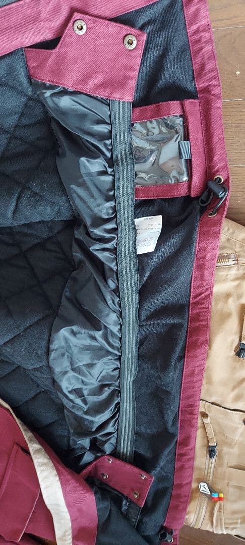 VOLCOM × EDGE スノーボードウェア 上下セット