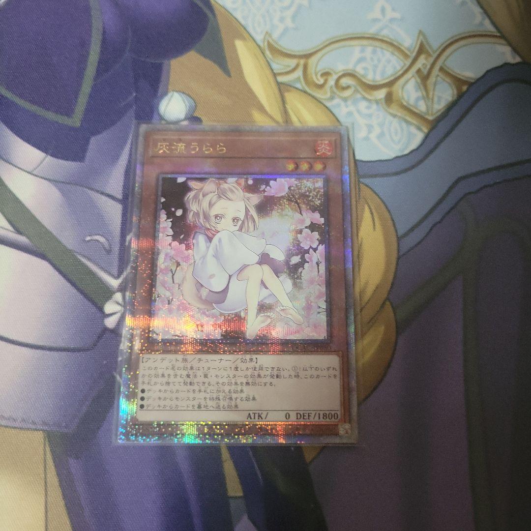 遊戯王　灰流うらら　25thシークレットレア　クオシク　絵違い　イラスト違い