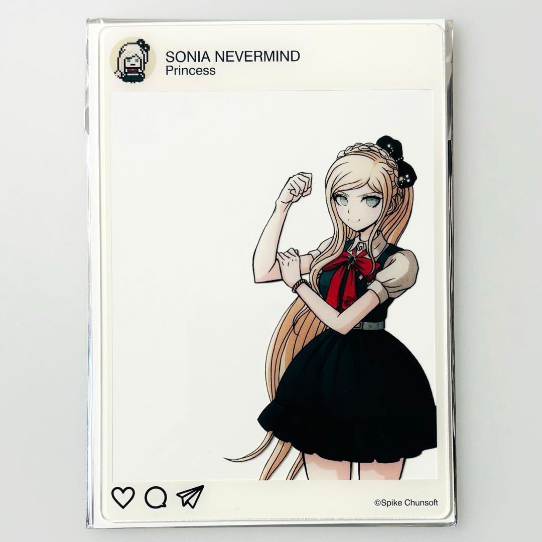 スーパーダンガンロンパ2 アクリルフォトカード SNS風 クリアカード ソニア