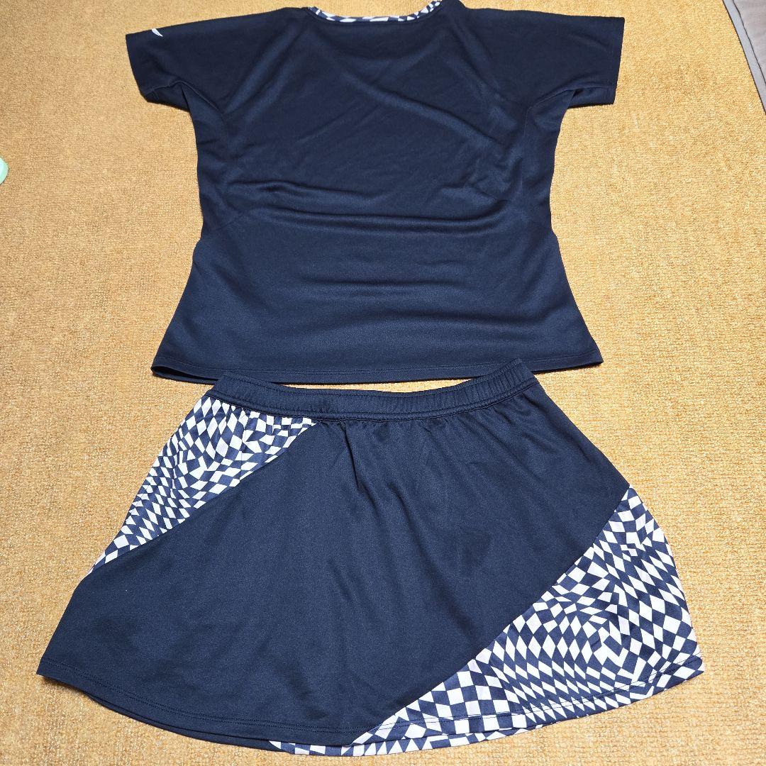 le coq sportif テニスウェアセット 上Oサイズと下Lサイズ
