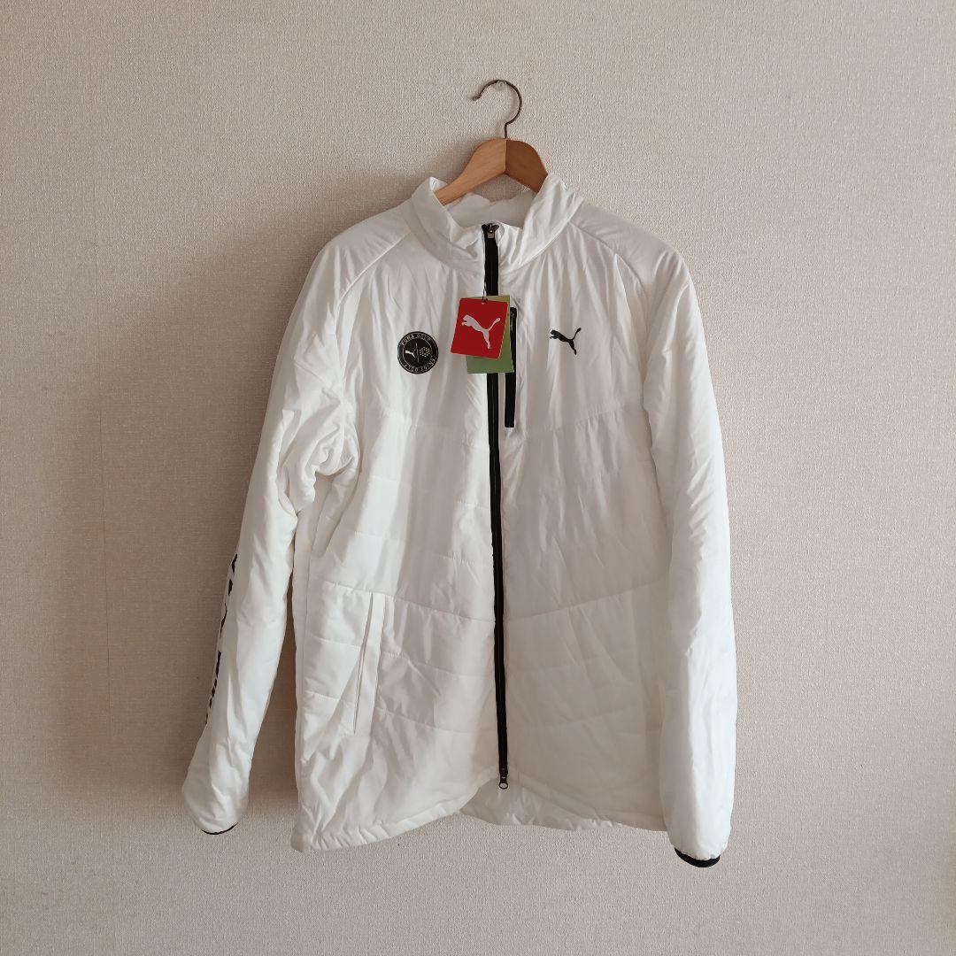 Puma Golf ナイロン中綿ジャケット 1948　 新品　白　PUMA