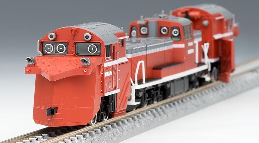 TOMIX 2240 DE15-2500形ディーゼル機関車 前後ラッセルヘッド付