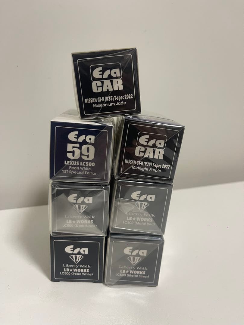 Era Car NISSAN GT-R ／LBWorks LC500 ミニカー