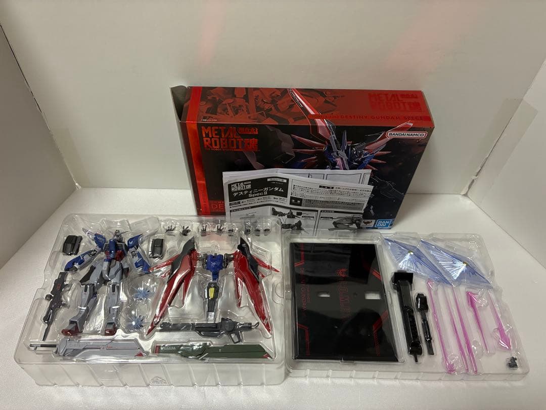 L ROBOT魂デスティニーガンダムSPECⅡ&ゼウスシルエット&光の翼