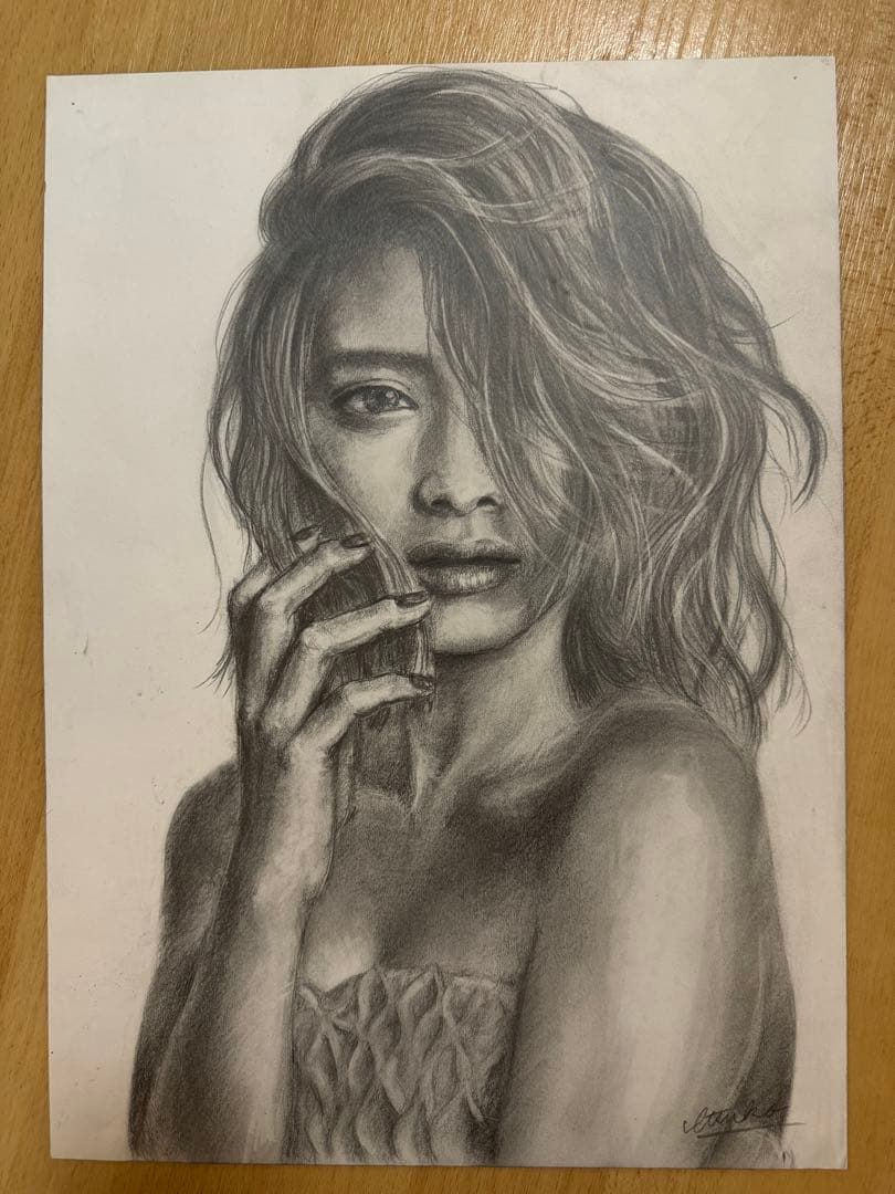 鉛筆画