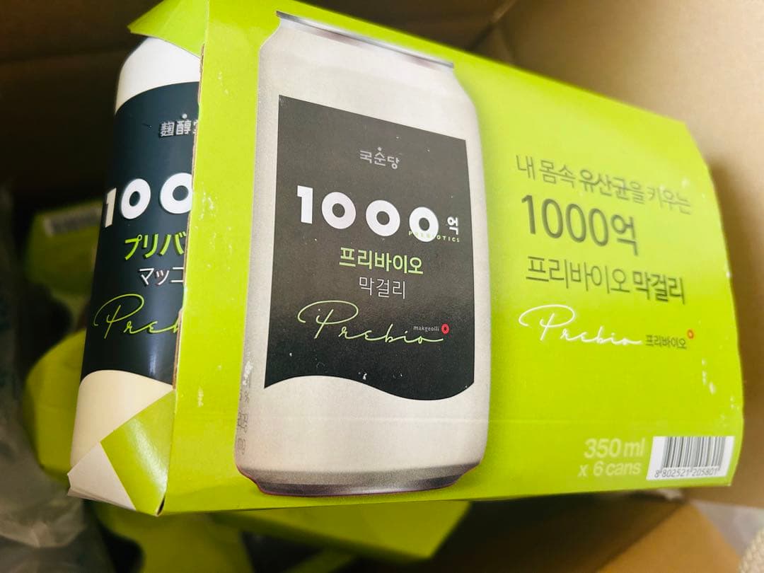 乳酸菌1000億プリバイオマッコリ２４本セット