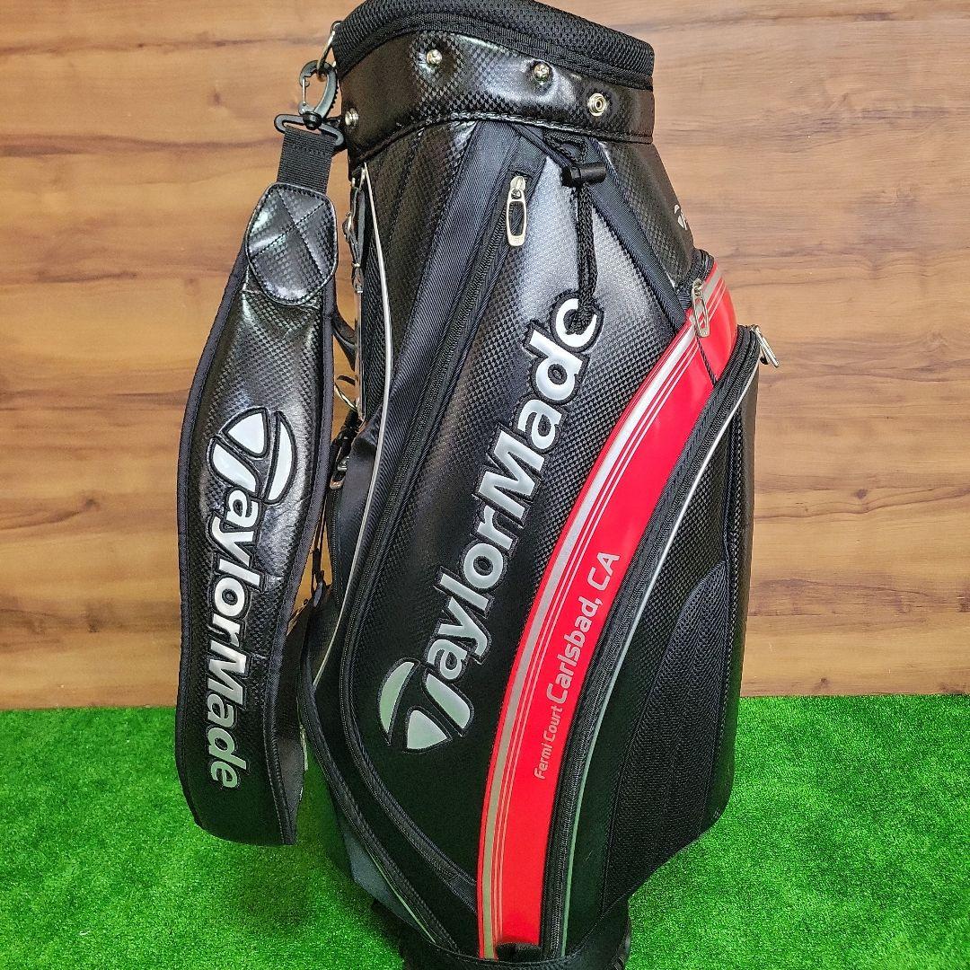 TaylorMade テーラーメイド ゴルフキャディバッグ ブラック 9.5型