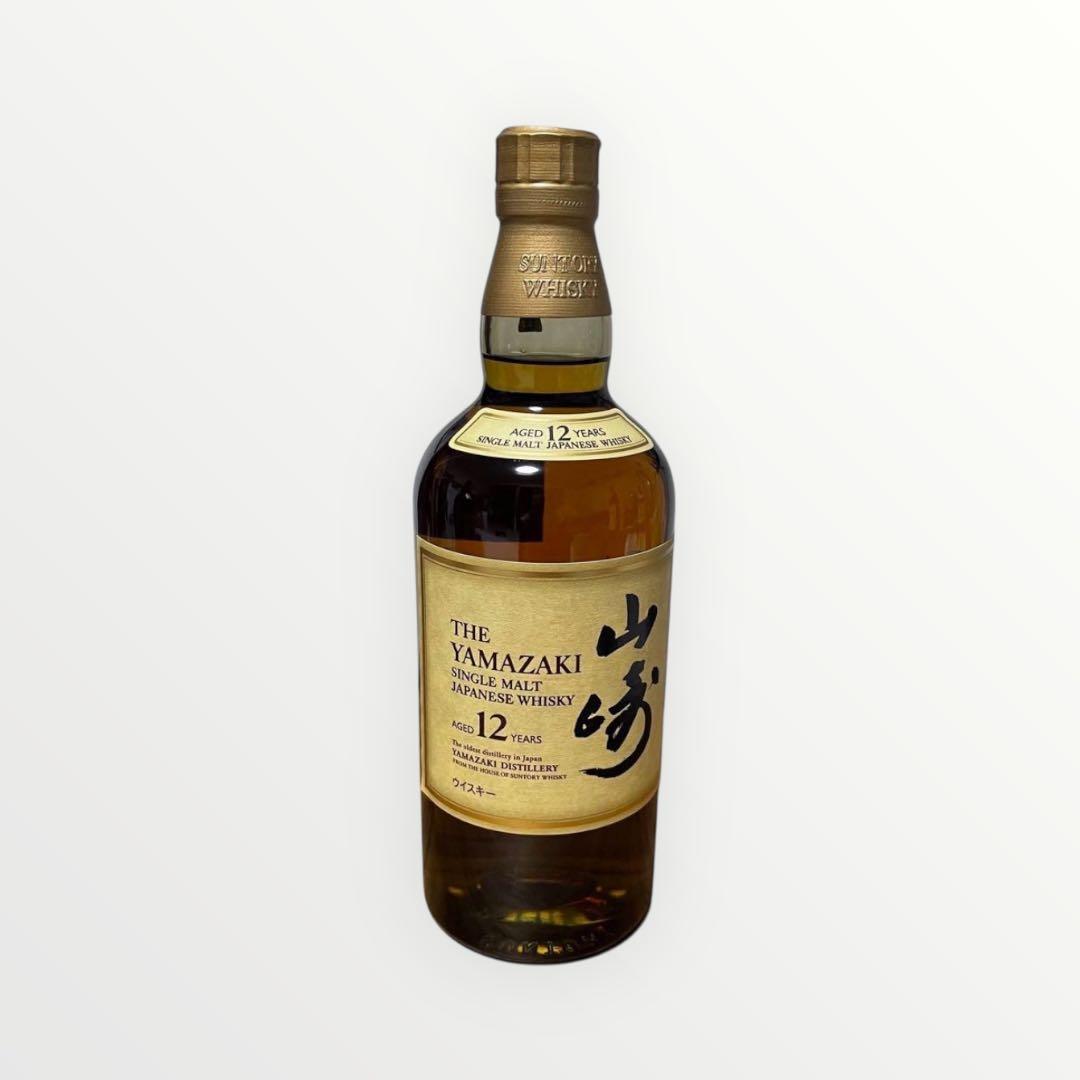 【新品未開栓】山崎 12年シングルモルトウイスキー700ml +Teachers