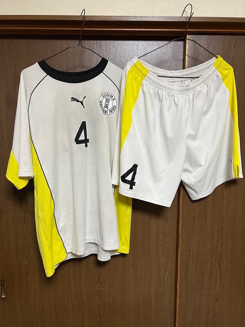 前橋育英　高校　サッカー　ユニフォーム　大学　選抜　日本代表　レギュラー　4番