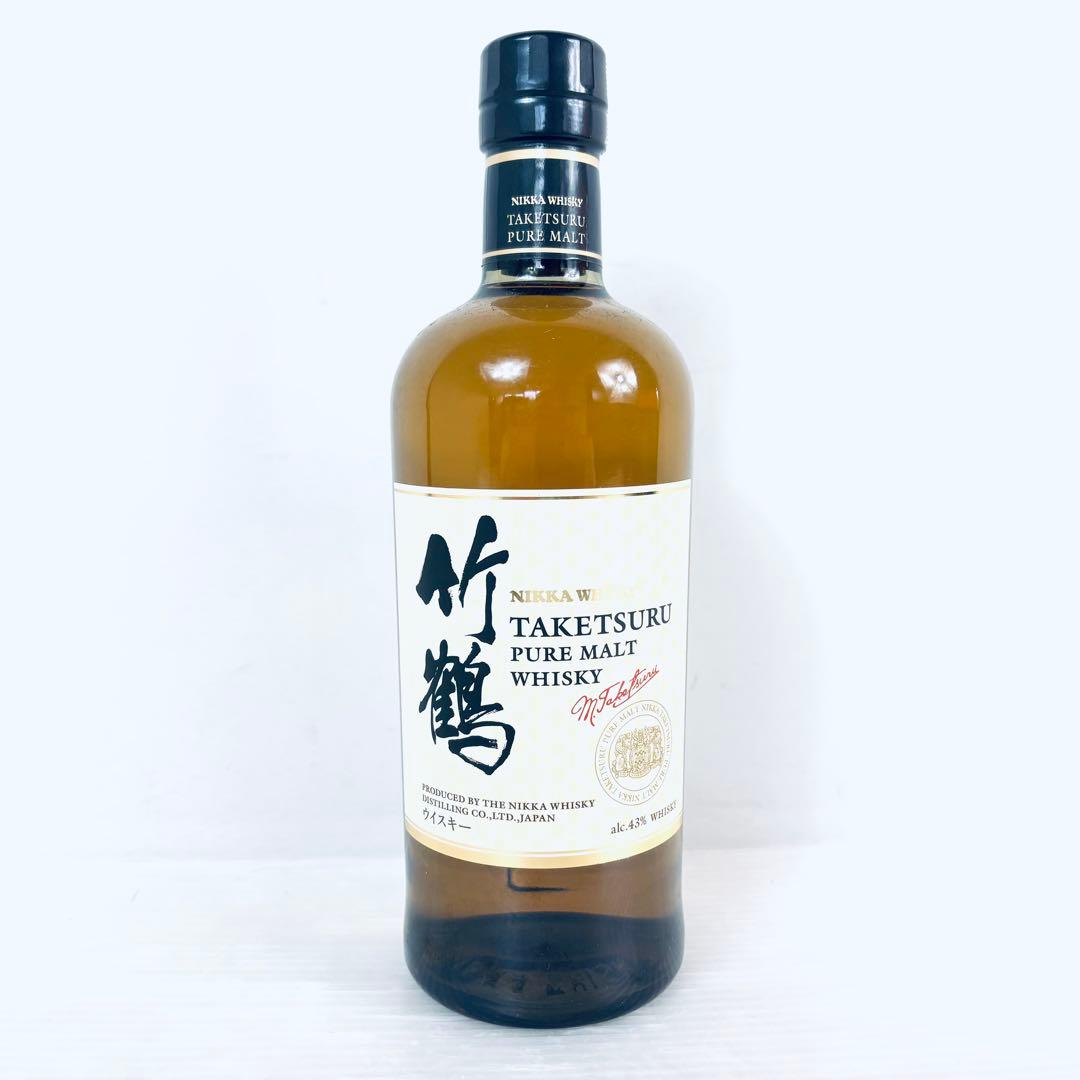 【新品、未開封品】ニッカウイスキー　竹鶴　ピュアモルトウイスキー　700ml