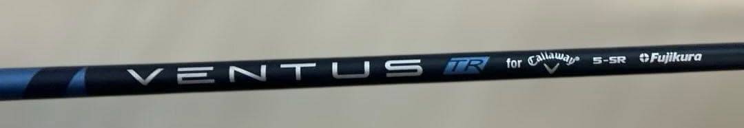 パラダイム　フェアウェイウッド　5W VENTUS TR BLUE 50 SR