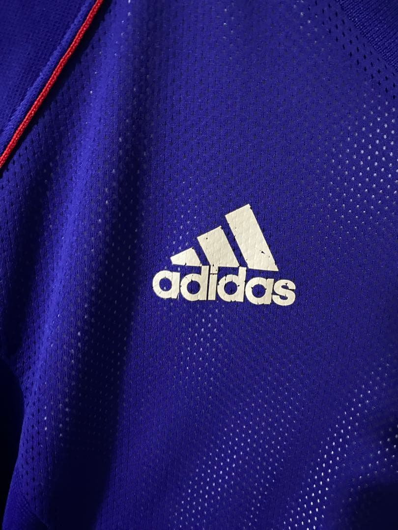 ビンテージ　00s 2002年　adidas メンズM ユニフォーム　森岡隆三