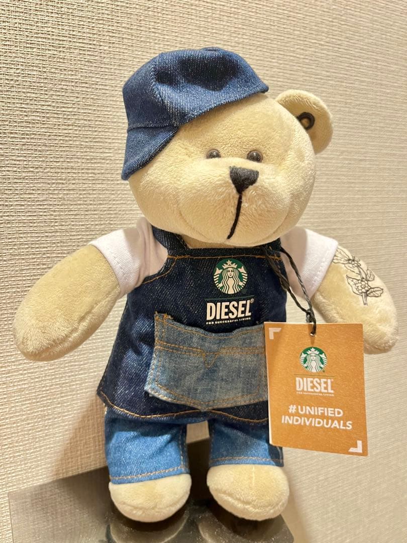 スターバックス　Dieselディーゼルコラボ　ベアリスタ