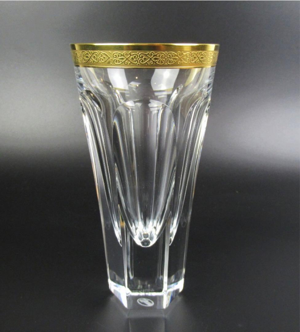 【希少】H:15.5cm 金彩 ロングタンブラー モーゼル