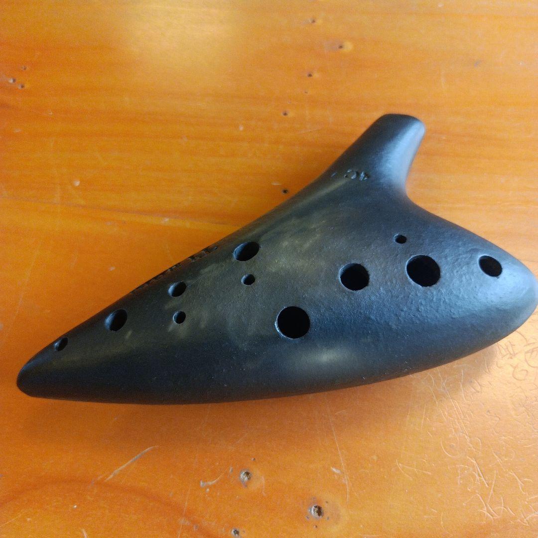 ティアーモオカリナ 4C アルトＣ 黒陶プロモデル 13穴 年末セール