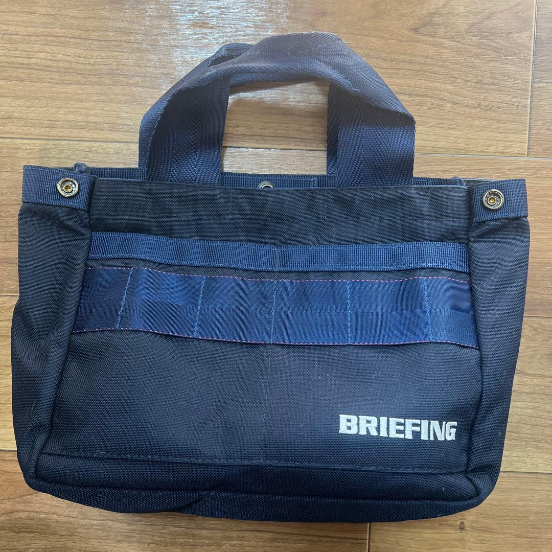 BRIEFING カードバッグ　ラウンドバッグ