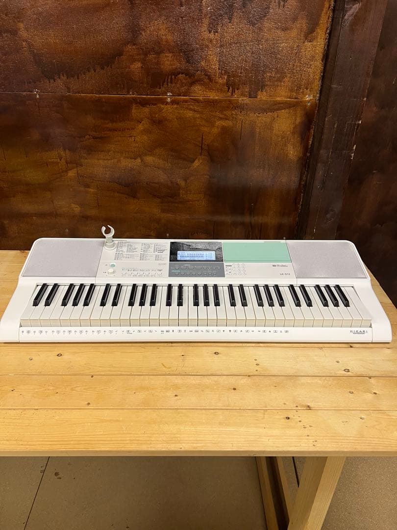 CASIO カシオ 光ナビゲーション キーボード LK-512 2020年製