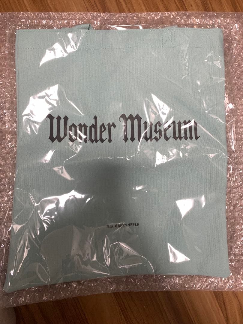 ミセス Wonder Museum トートバッグ 水色