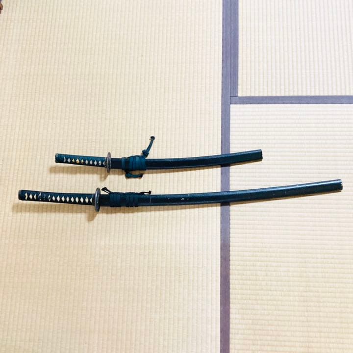 模造刀　脇差付き　二振り　アンティーク　骨董