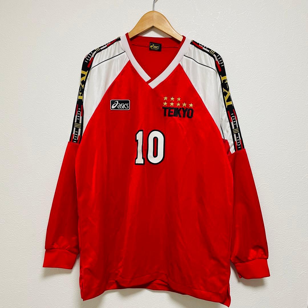 【雪の決勝】帝京高校サッカー　ユニフォーム　No10 レア