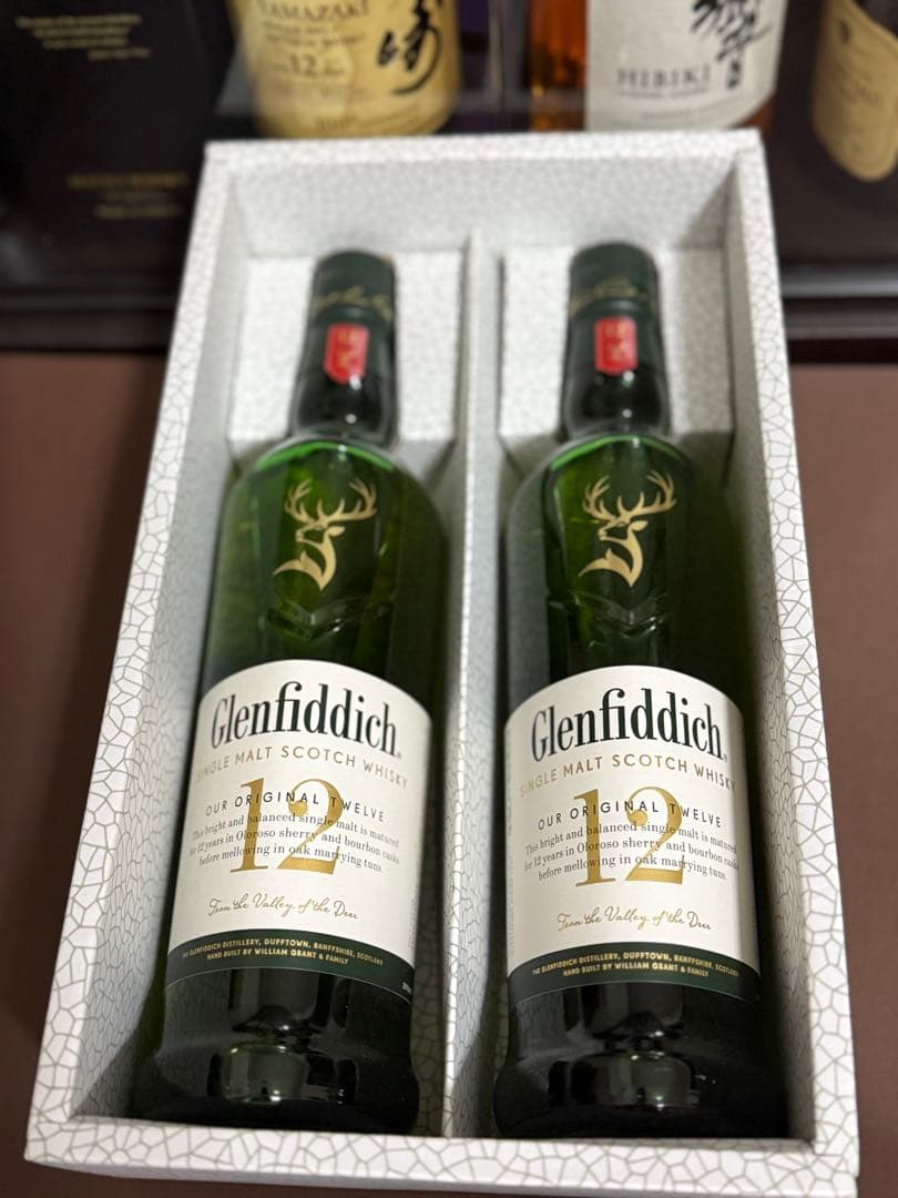 グレンフィディック12年　　2本　　　７００ml