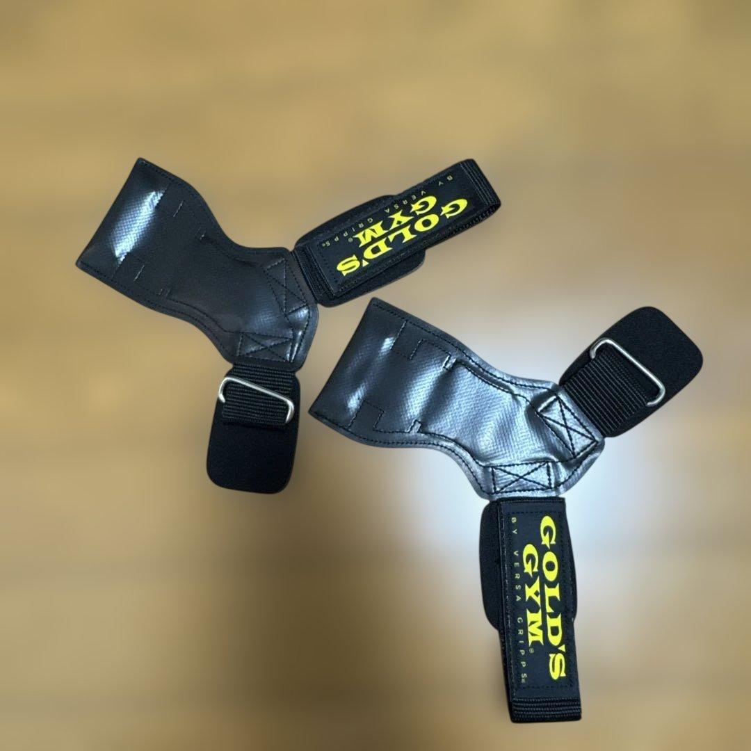 GOLD'S GYM パワーグリップ ブラック Mサイズ