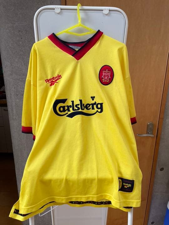 1998-1999 リバプール　ジェラード　リーボック　サードユニフォーム