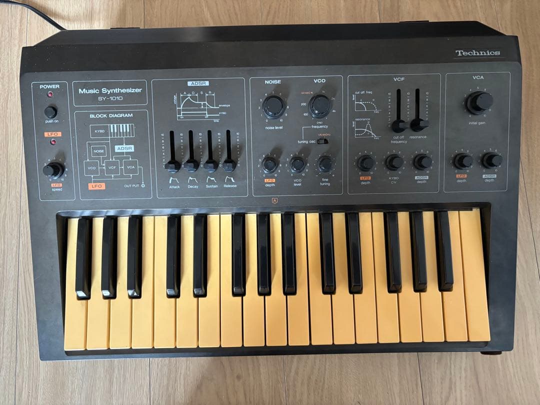 Technics SY-1010 アナログシンセサイザー 動作品
