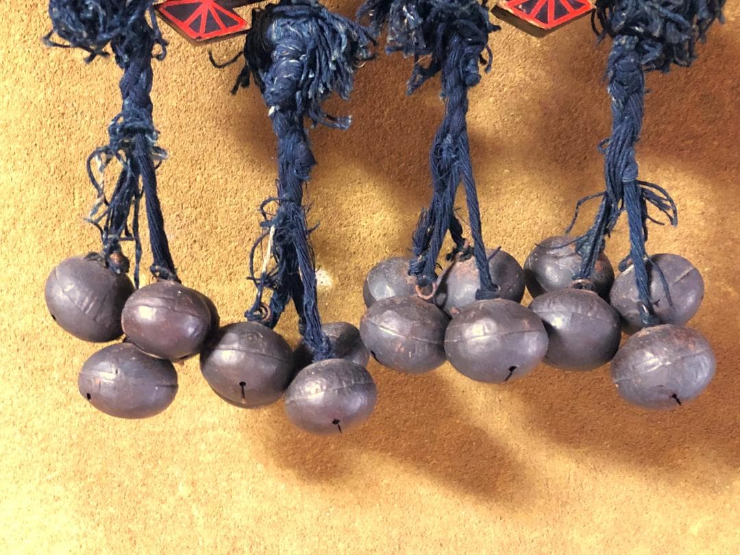 【 ”踏馬御免”連馬鈴対 】　江戸時代　馬具装飾品