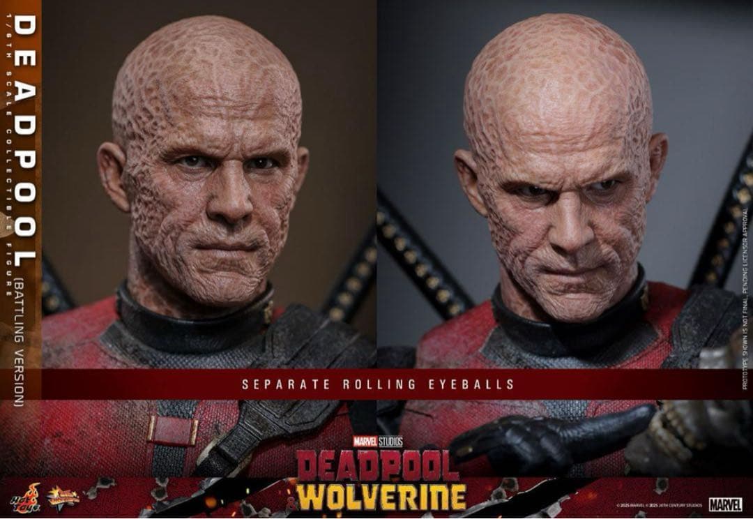 ホットトイズ 1/6 デッドプール ＆ ウルヴァリン バトル版 MMS782