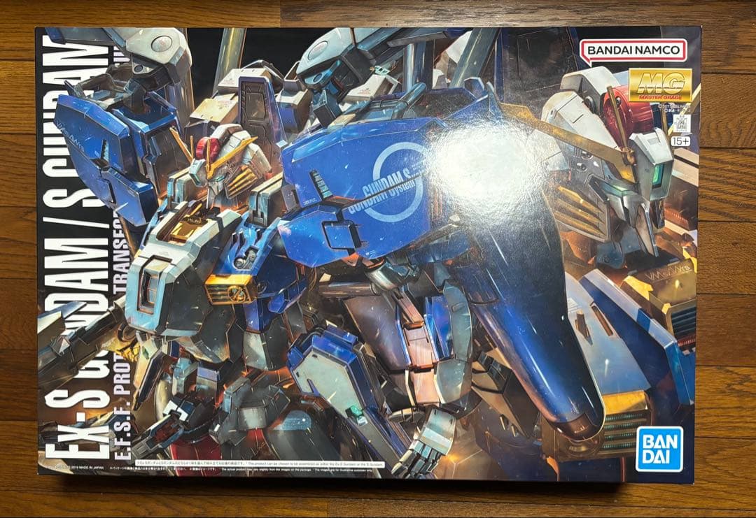【未開封】MG 1/100 Ex-Sガンダム/Sガンダム