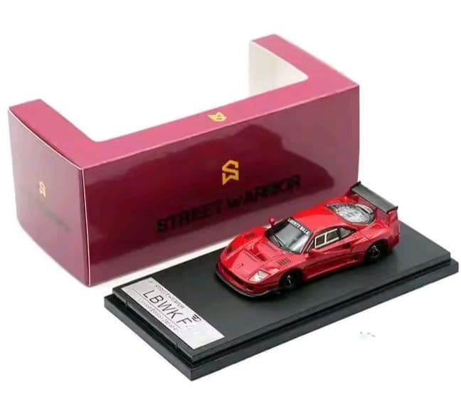 ■1/64【LBWK F40 STREET　WARRIOR】RED➕WHITE